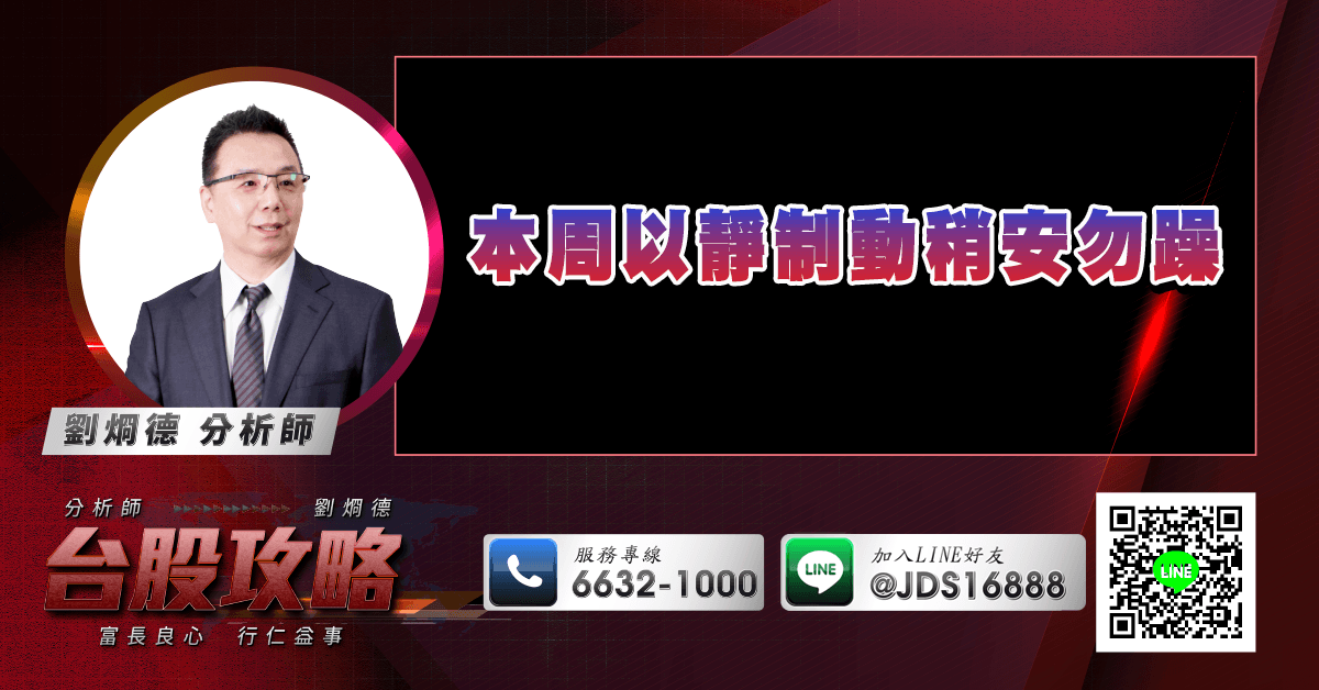 本周以靜制動稍安勿躁 (圖)